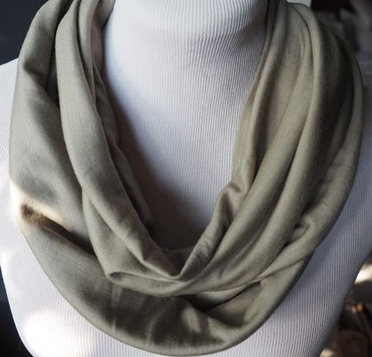 Merino wool infinity scarf